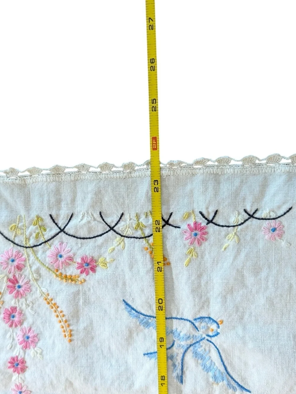 Handmade vintage hand